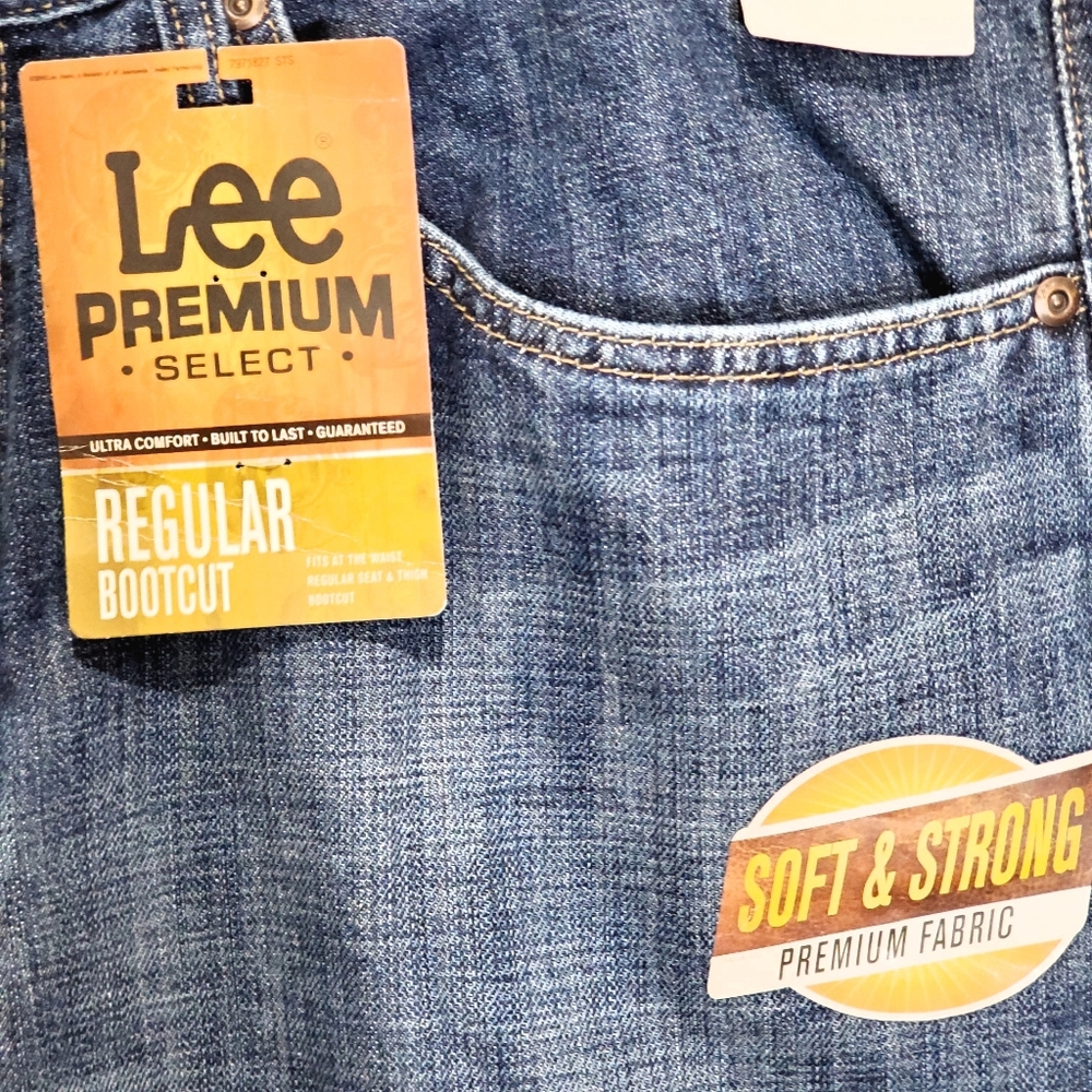 Lee Premium Select Reg Bootcut Jeans 36x32 NWT - Picture 14 of 15
